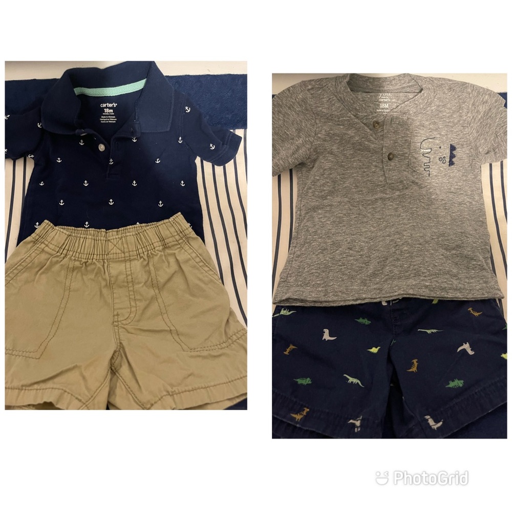 Bundle of 2 baby boy outfits